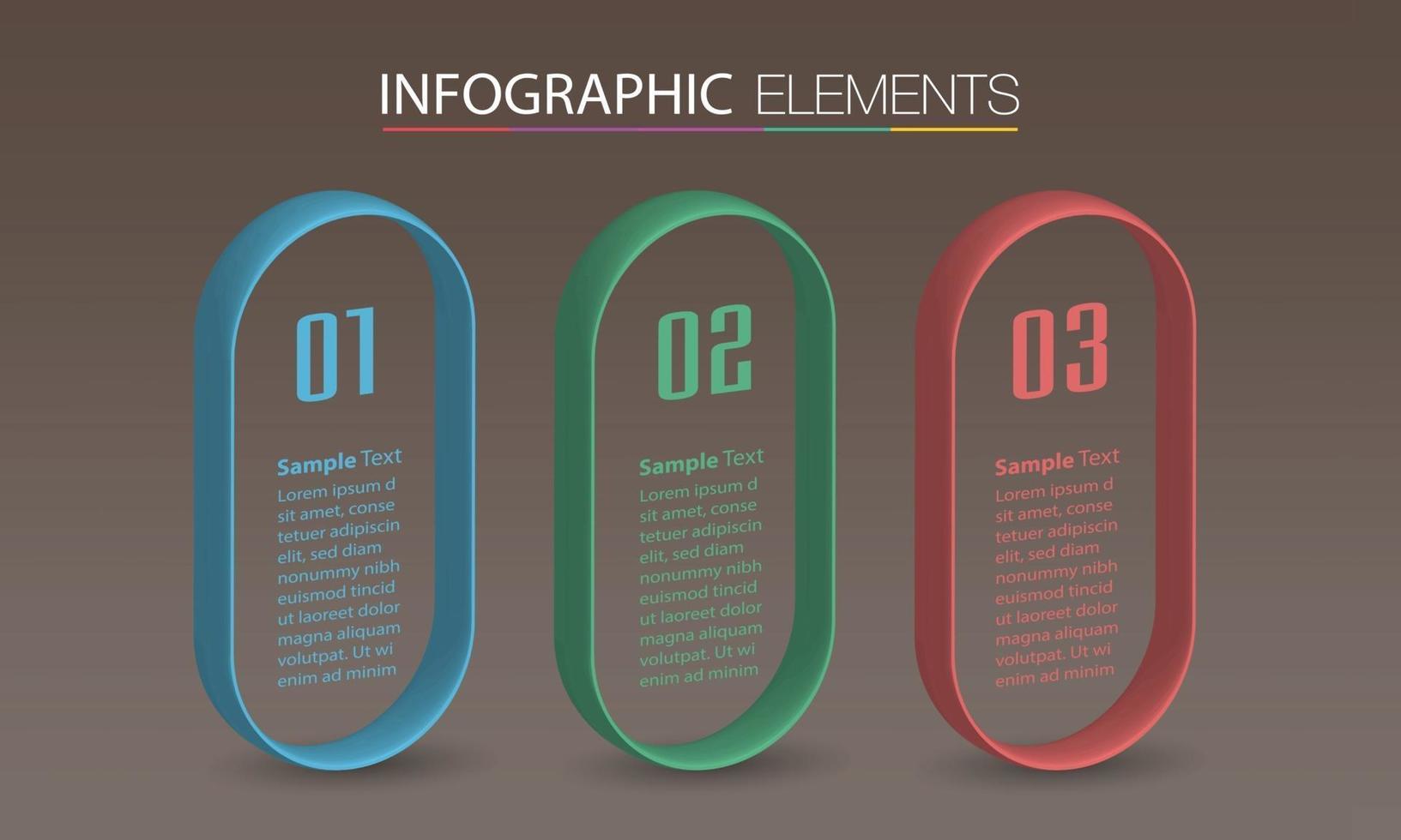 infografía de banner de plantilla de cuadro de texto moderno vector