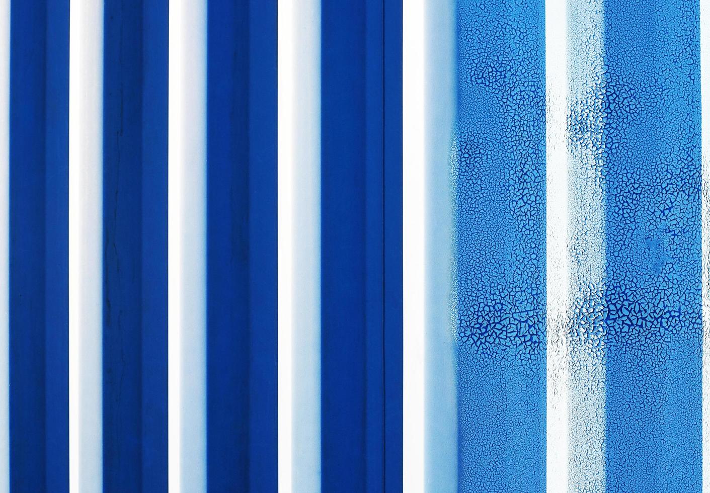 white and blue striped textile photo