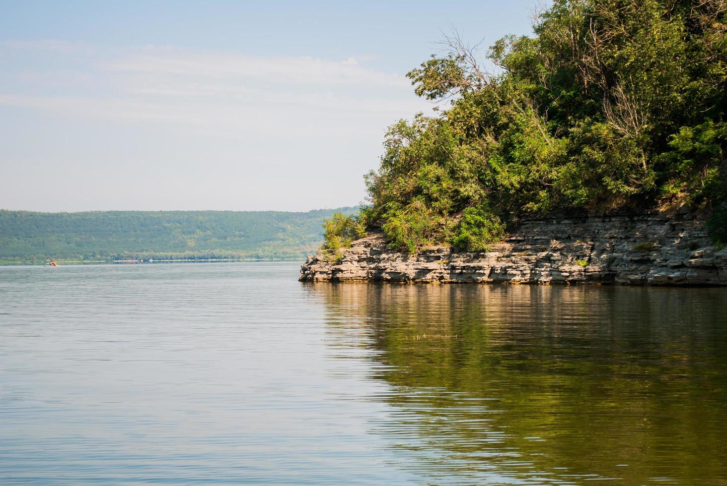 Summer Cove with Clear Sky Landscape photo