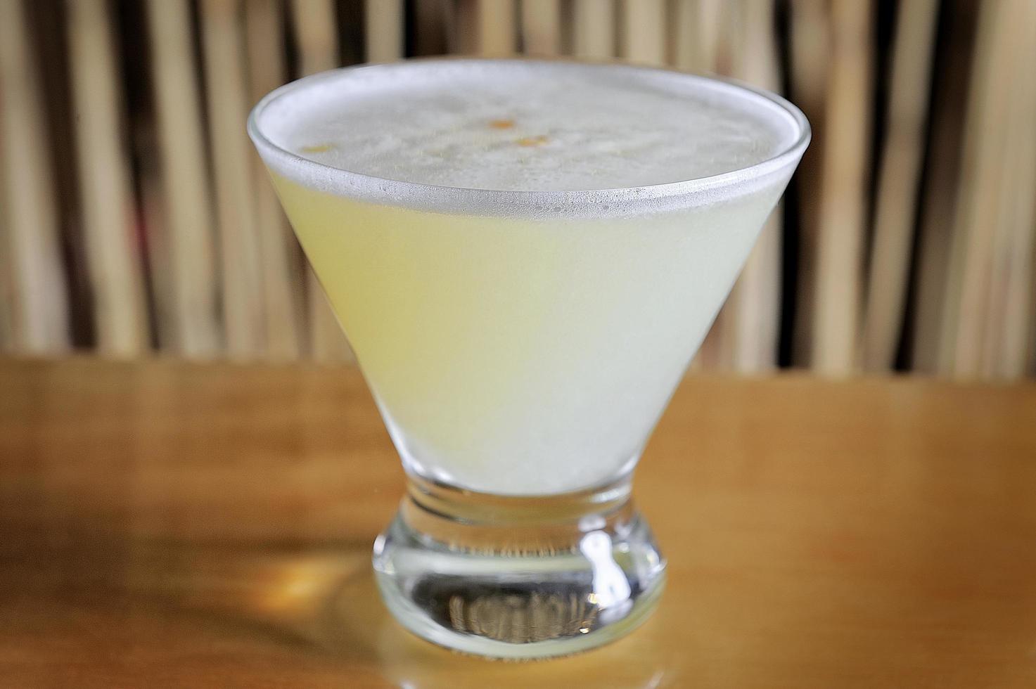 Pisco Sour Peruvian traditional drink photo