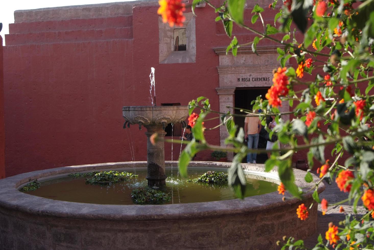 Monasterio de Santa Catalina en Arequipa, Perú foto