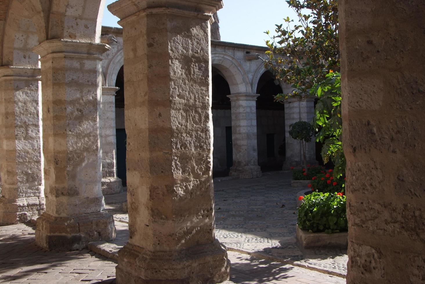 Monasterio de Santa Catalina en Arequipa, Perú foto