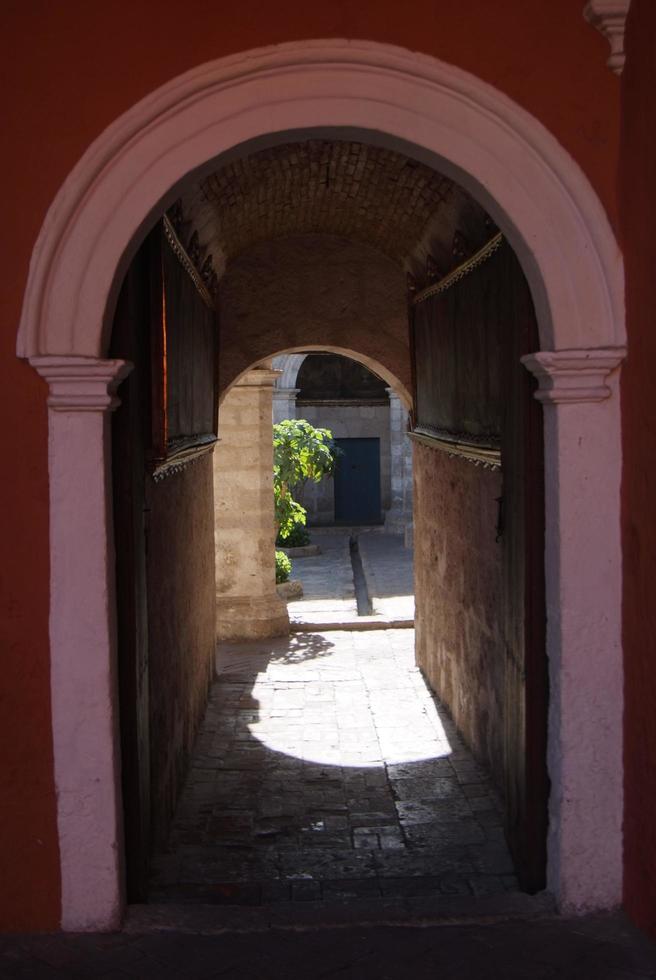 Monasterio de Santa Catalina en Arequipa, Perú foto