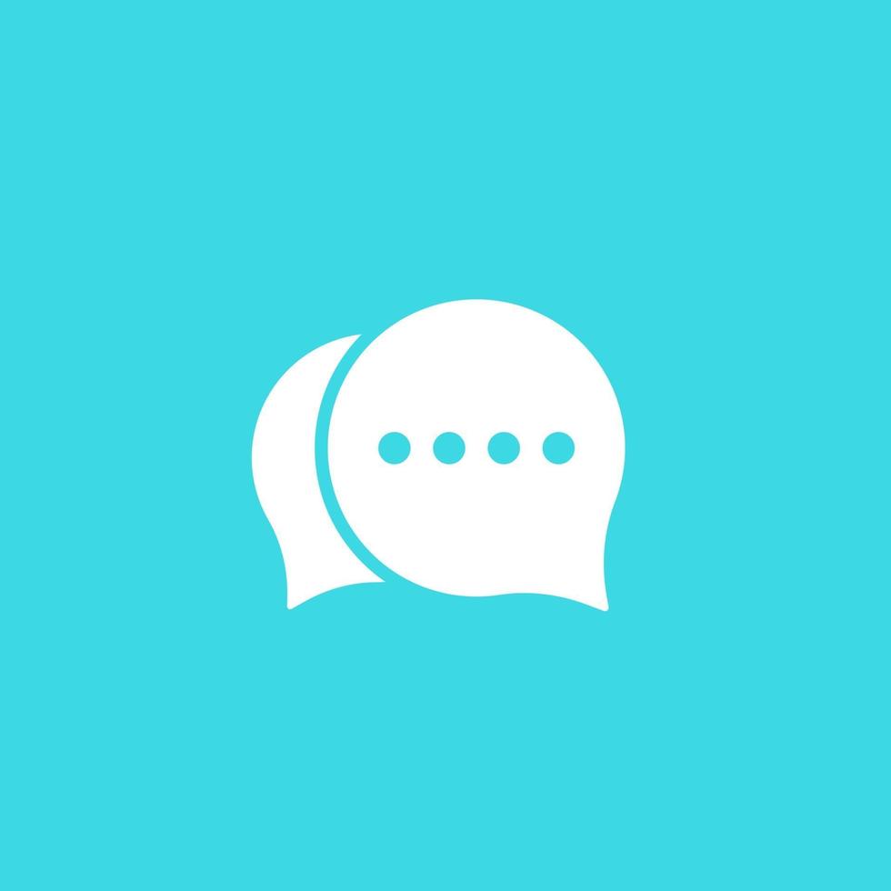 comment or chat icon vector