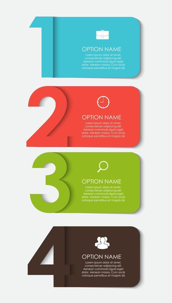 Infographic Templates for Business vector