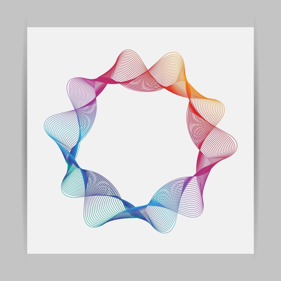 Design elements Poligonal lines background vector