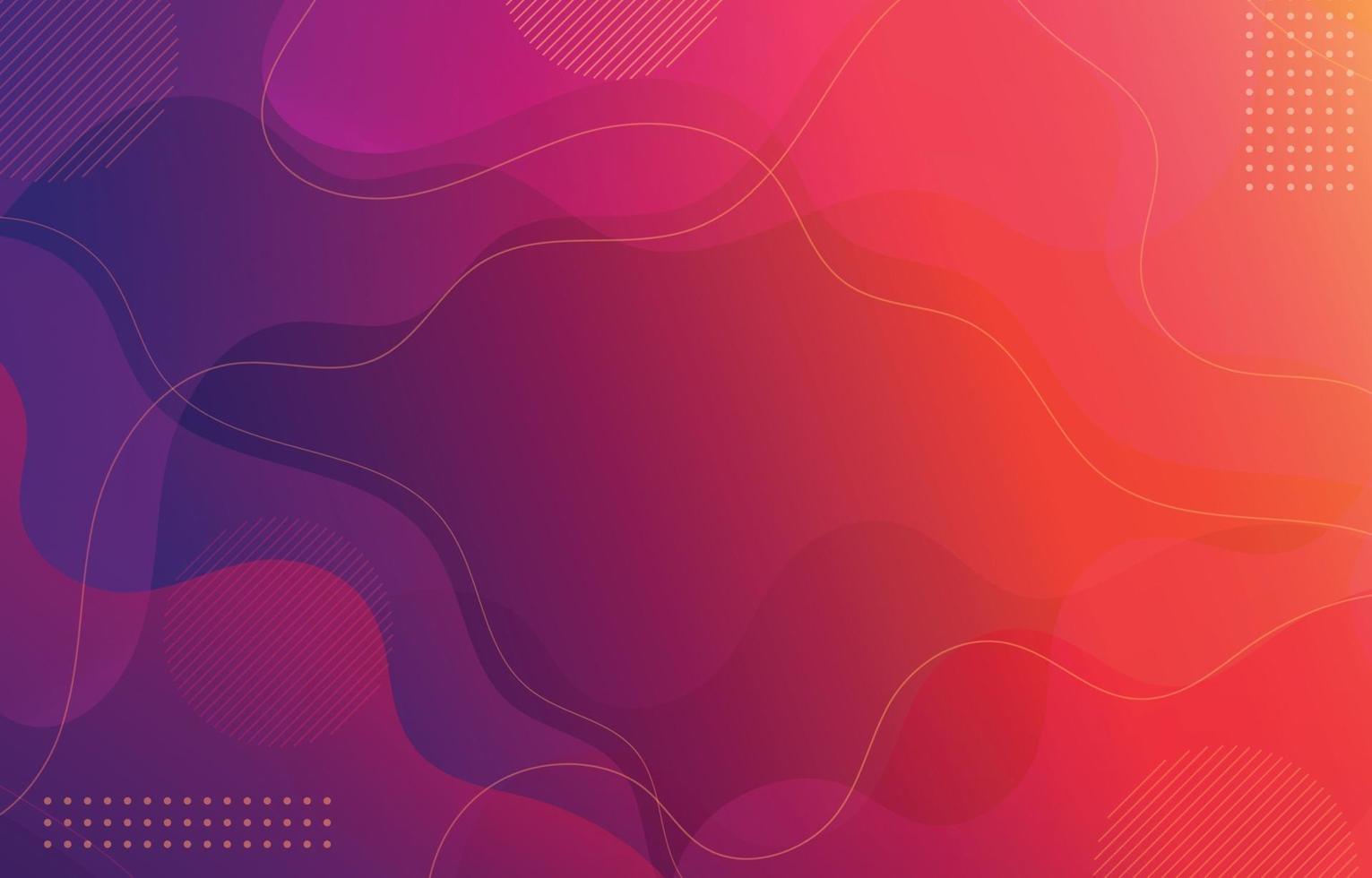 Abstract Liquid Gradient Background vector