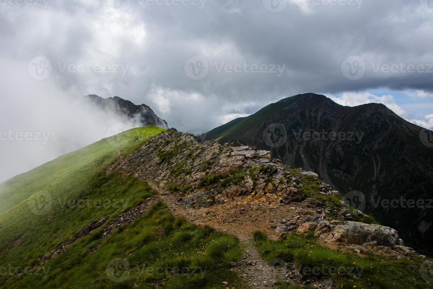 Landscape near Lake Levico, Trento Italy photo