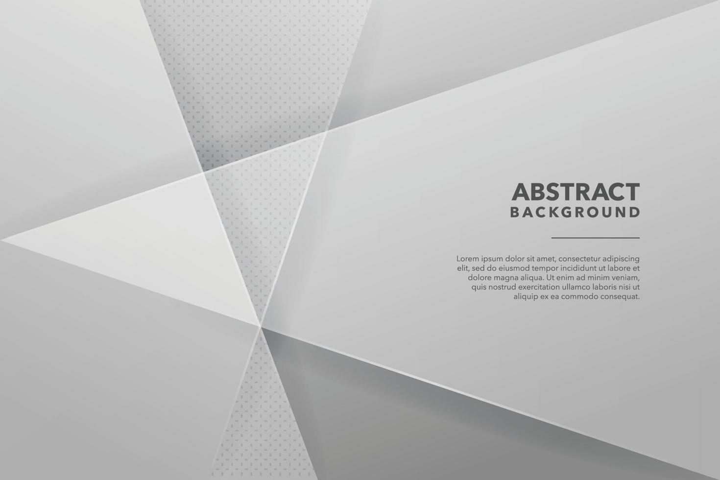 white modern abstract background design vector