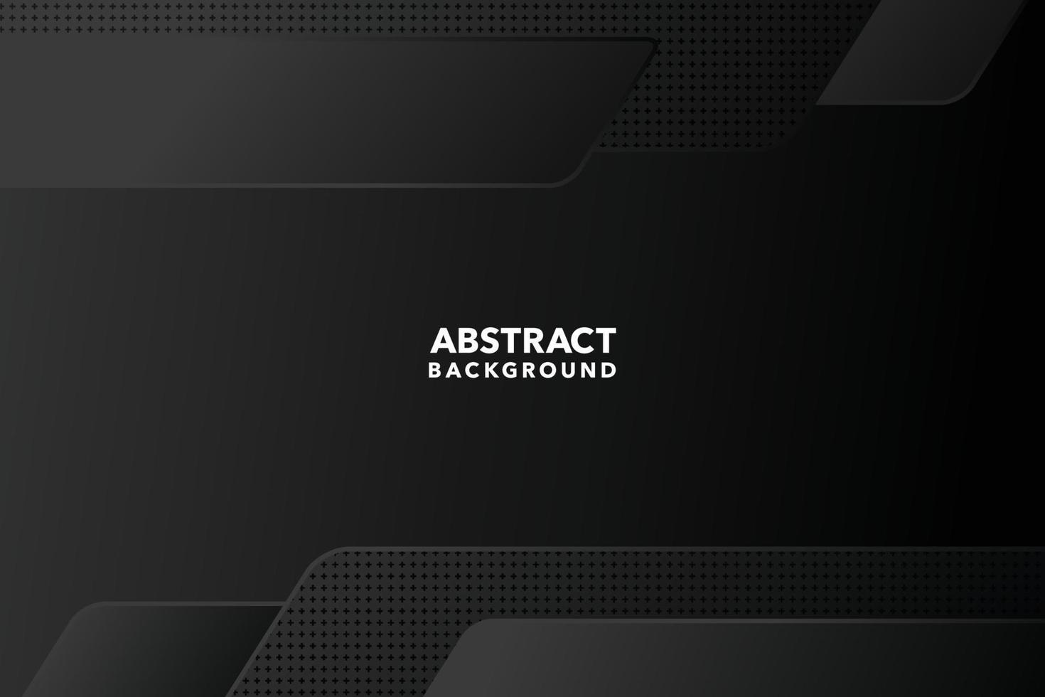 diseño de fondo abstracto moderno negro vector