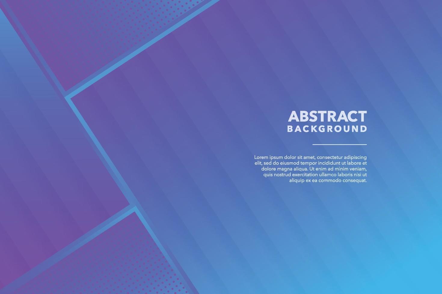 blue modern abstract background design vector