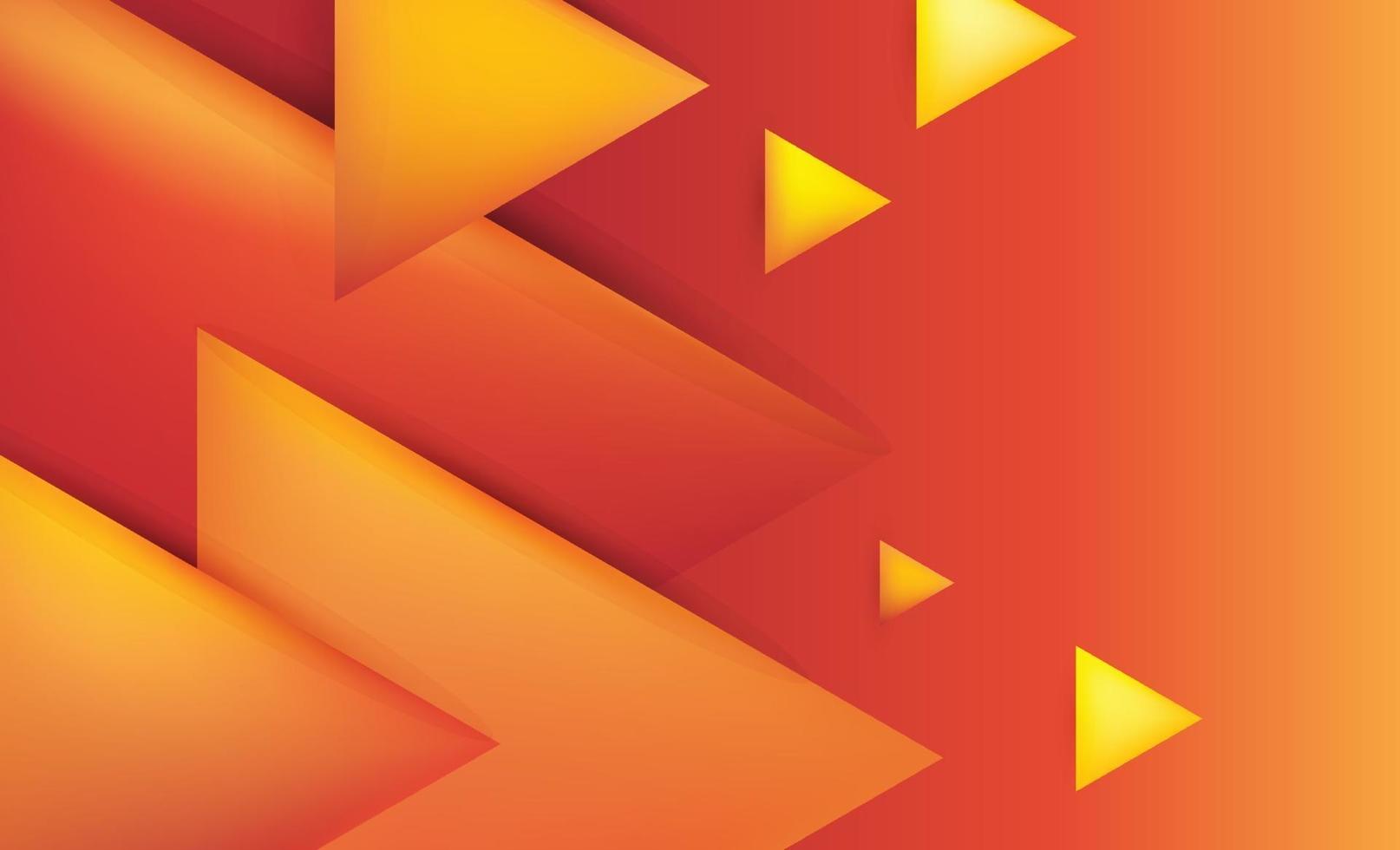 orange modern abstract background design vector