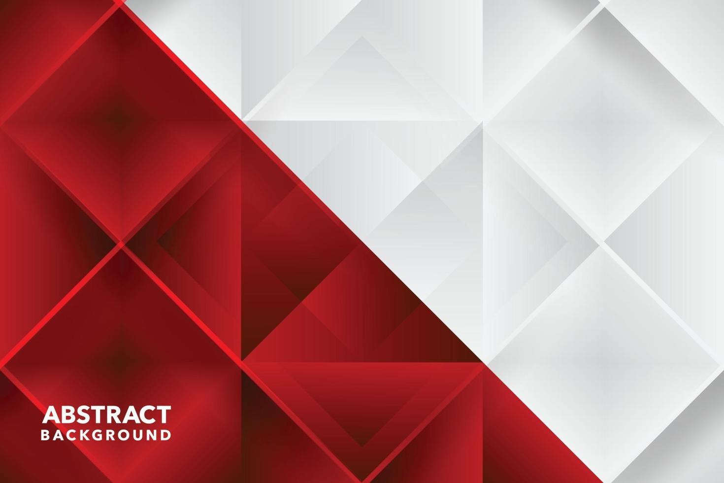 red white modern abstract background design vector