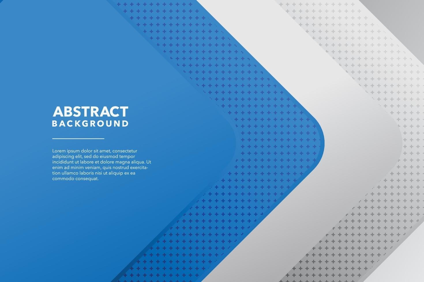 blue modern abstract background design vector