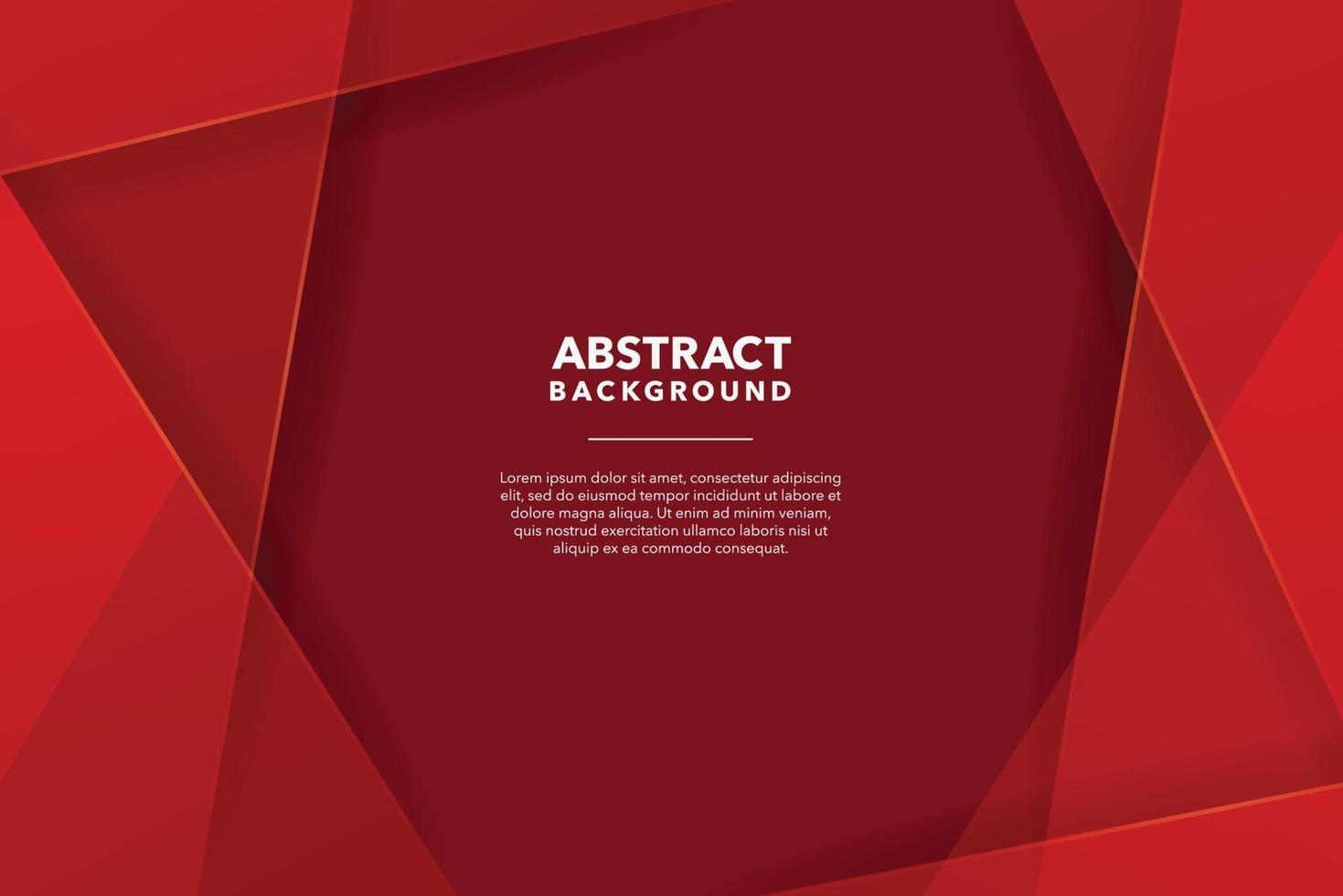 red modern abstract background design vector