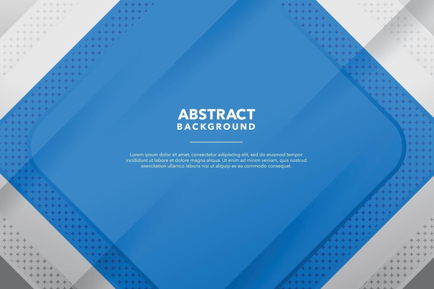 blue modern abstract background design vector