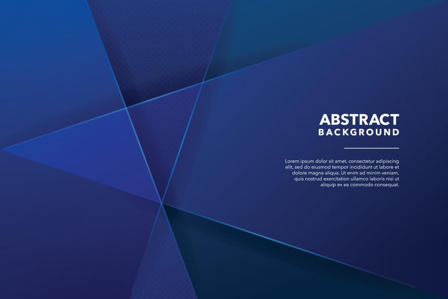 blue modern abstract background design vector
