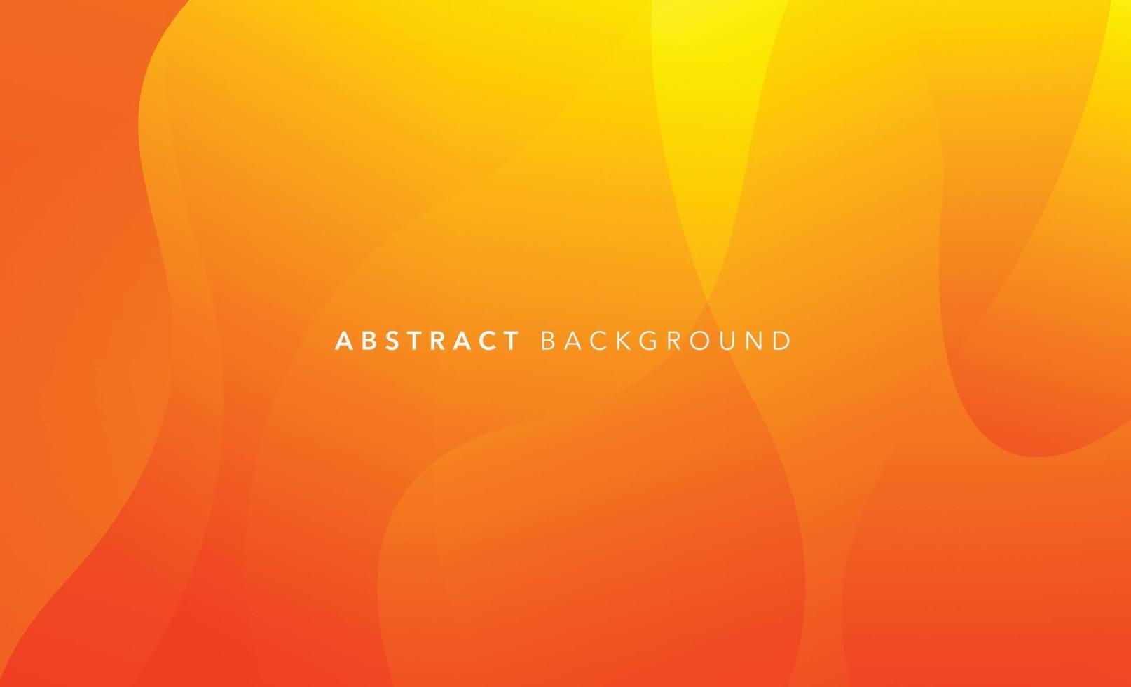 orange modern abstract background design vector