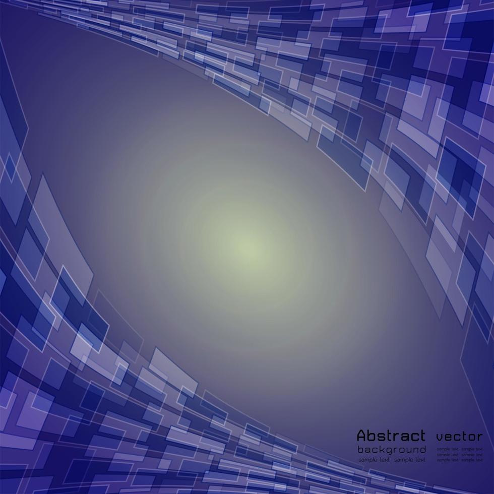 The eye on blue color abstract background vector
