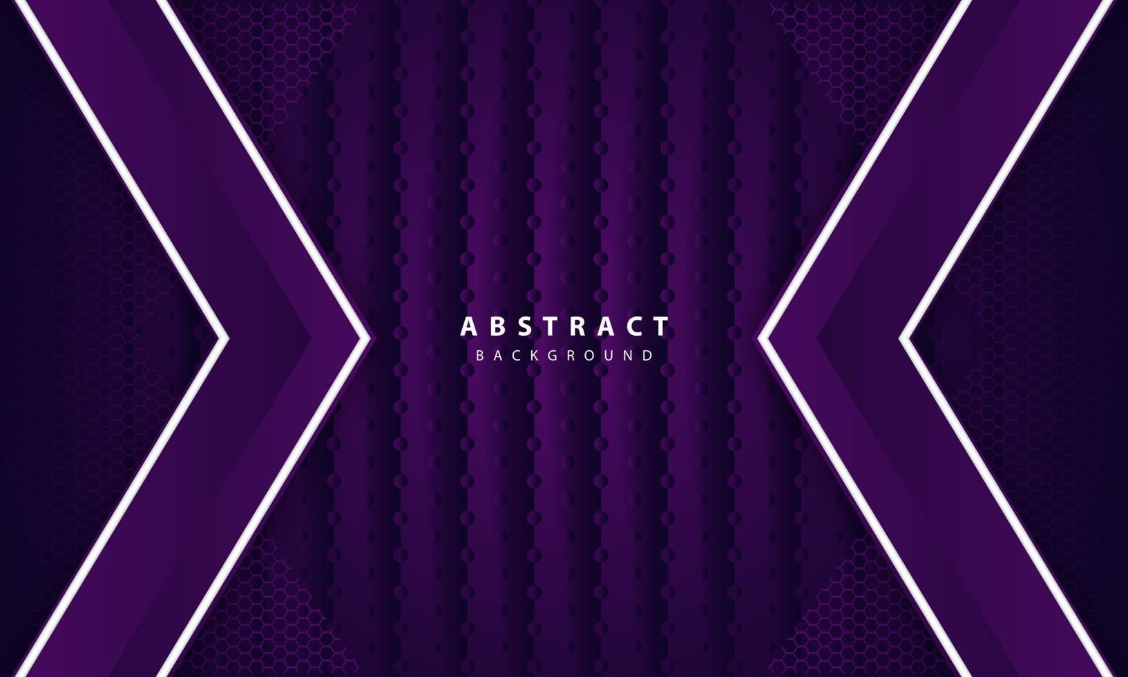 Abstract elegant dark purple on overlap layer background vector