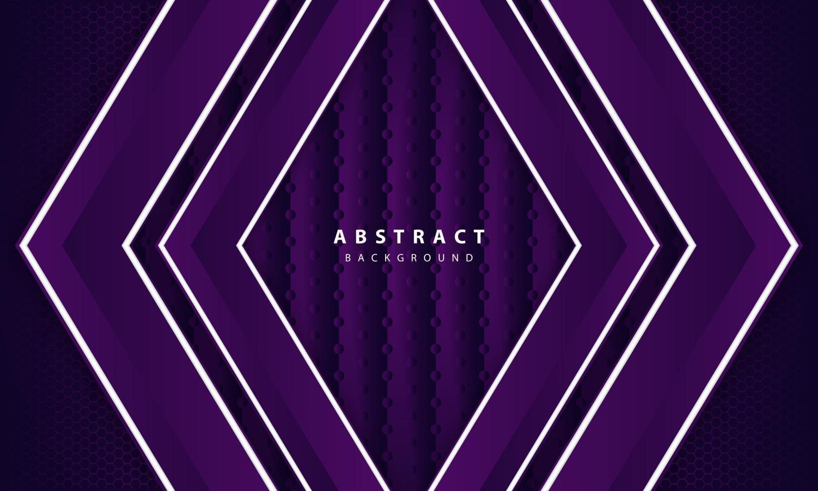 Abstract elegant dark purple on overlap layer background vector