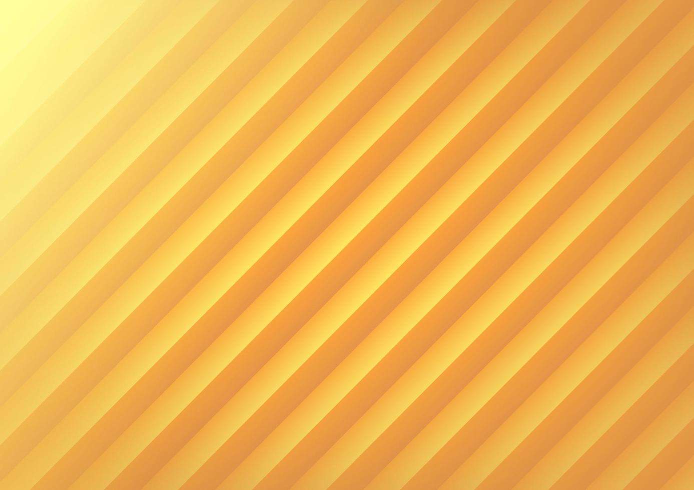 Yellow geometric wave abstract background vector