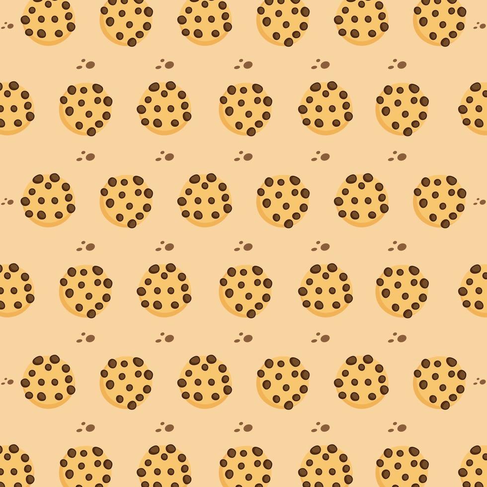 Seamless Pattern of Bisquit vector