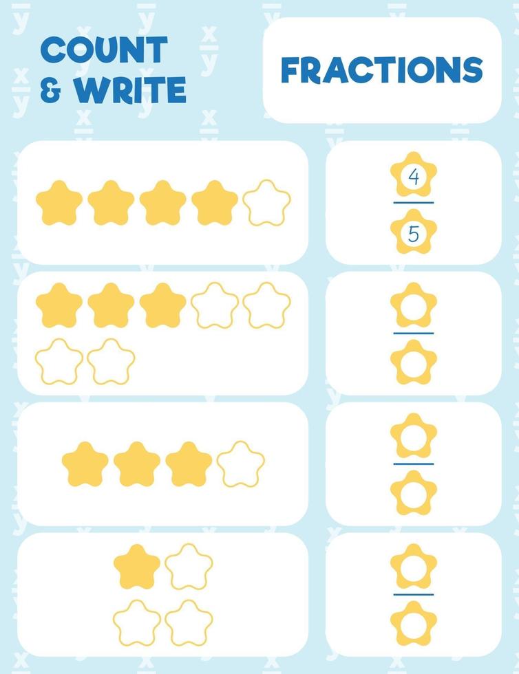 math practice print page vector