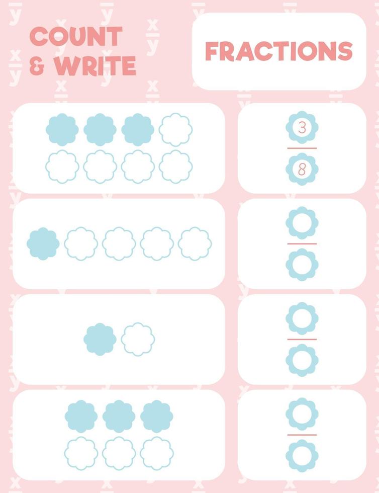 math practice print page vector