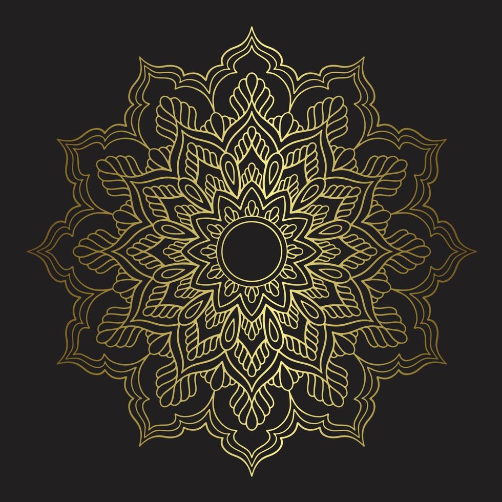 Decorative mandala design Vector