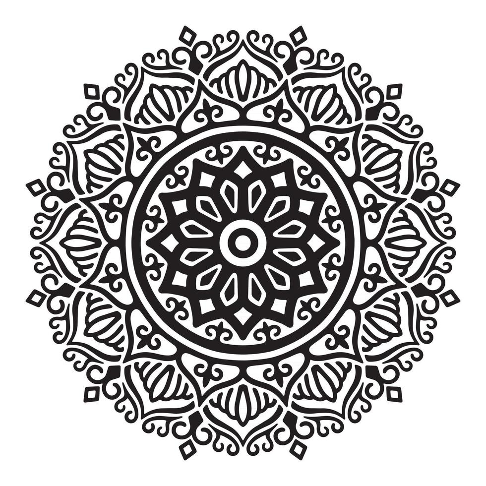 Decorative mandala design Vector