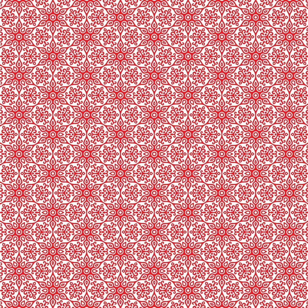Decorative pattern mandala design Vector