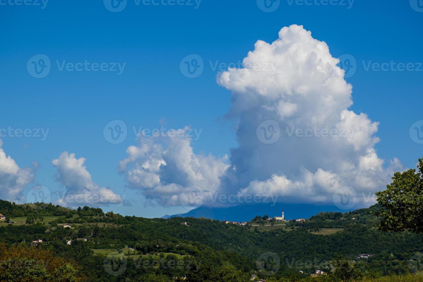 Hills of Monteviale in Vicenza, Italy photo