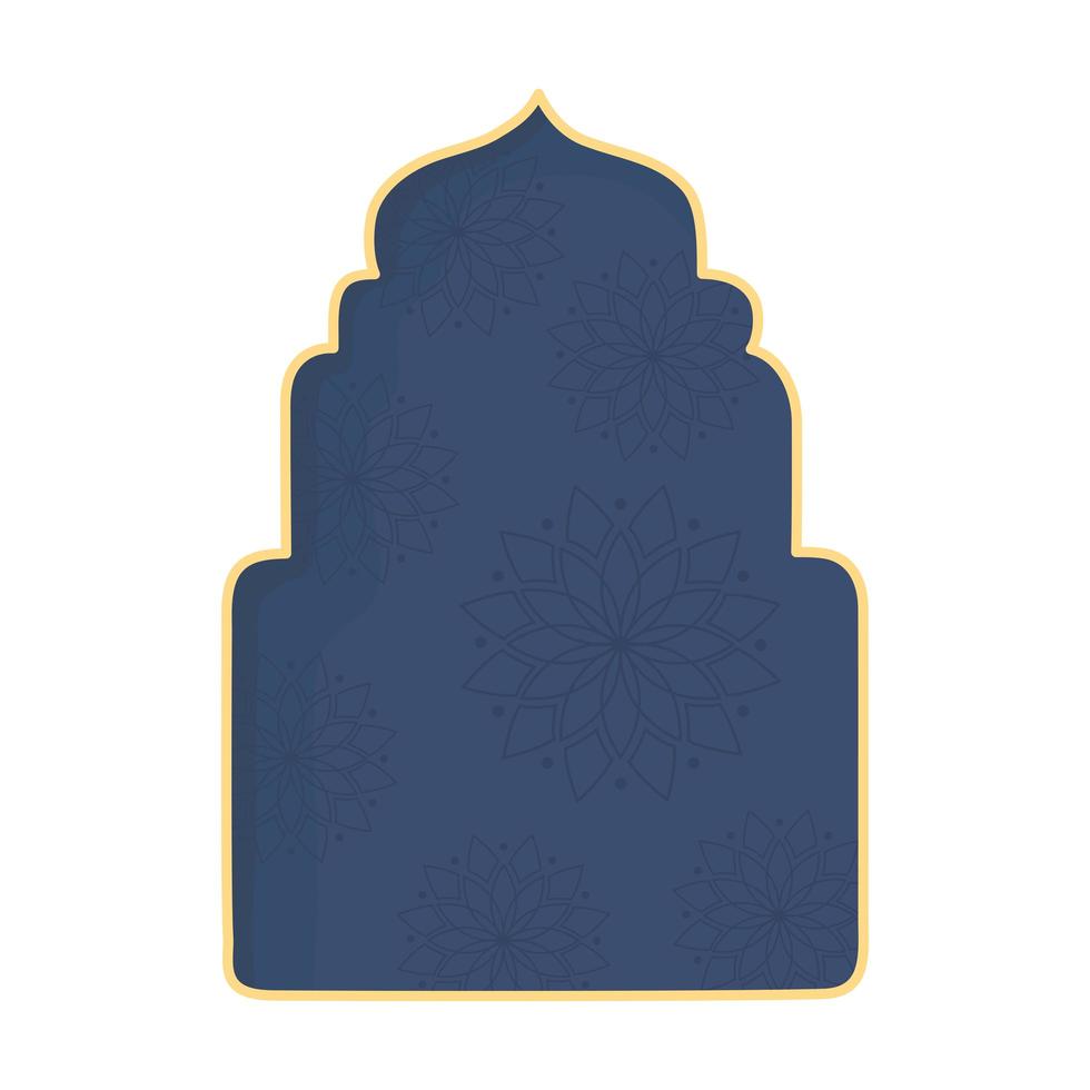 frame mandalas arabic vector