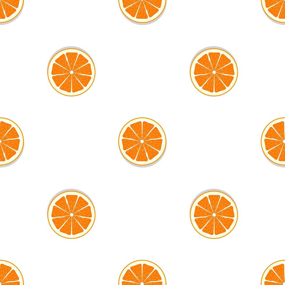 Abstract Orange Seamless Pattern Background vector