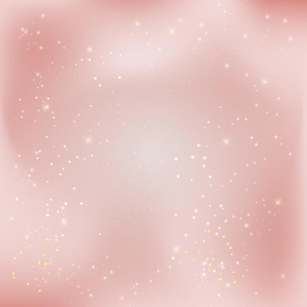 Pink Glossy Star Background vector