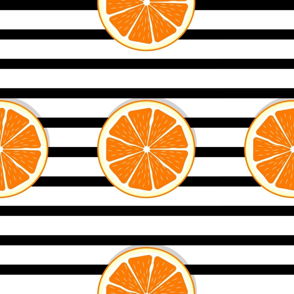 Abstract Orange Seamless Pattern Background vector