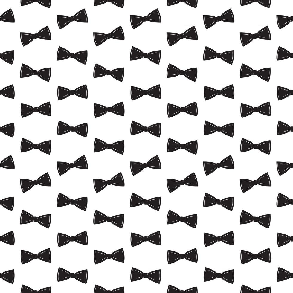 Bow Tie Seamless Pattern Father s Day Background vector