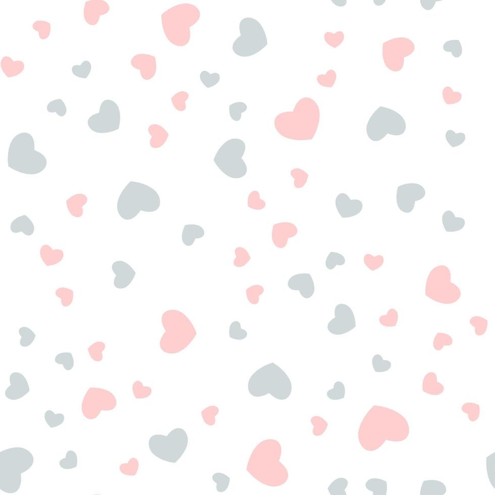 Heart Love Seamless Pattern Background vector