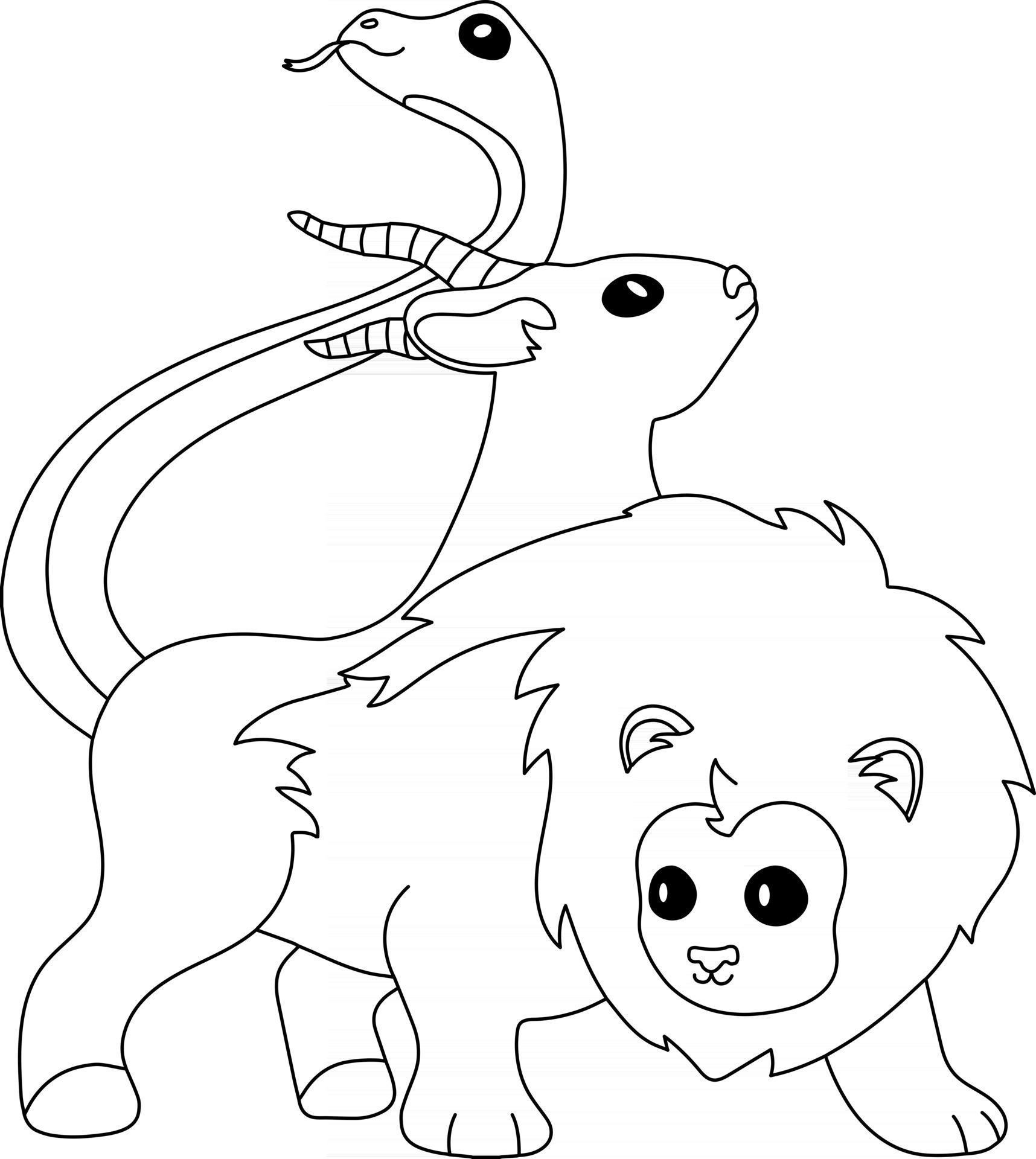 Chimera Kids Coloring Page Great for Beginner Coloring Book 2450156