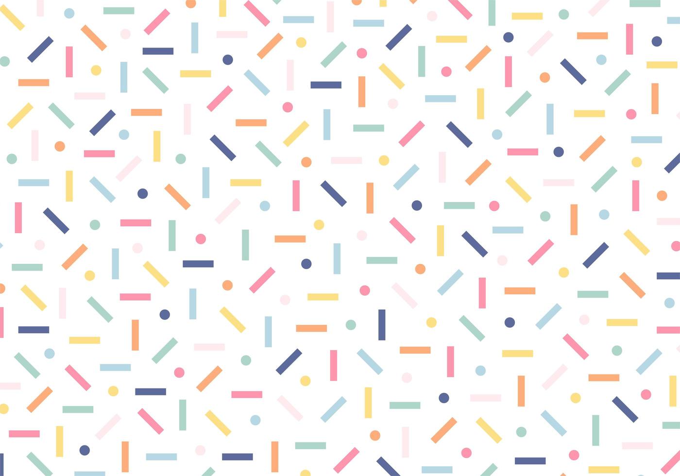 Small, elongated particles form a regular pattern. Simple pattern design template. vector