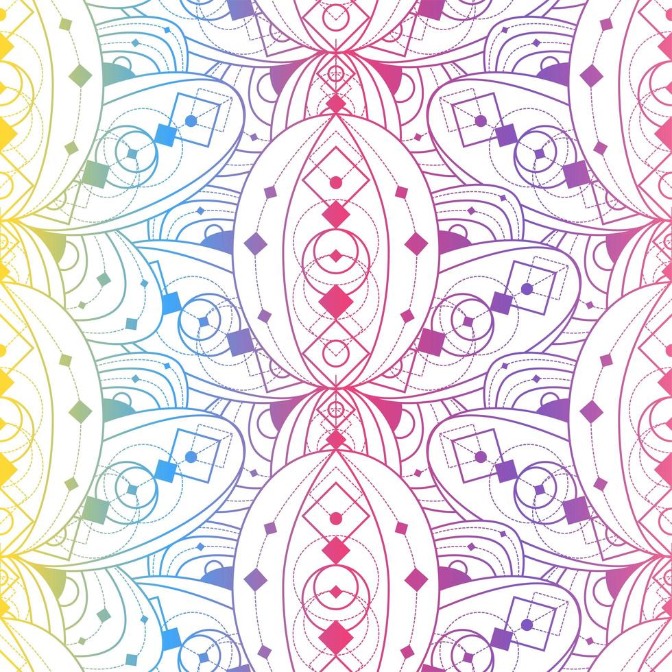 Gilding natural seamless pattern with lotus flowers vector