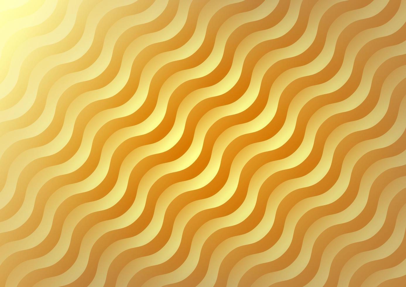 Golden wave 3d wall background Template background for product or advertising vector