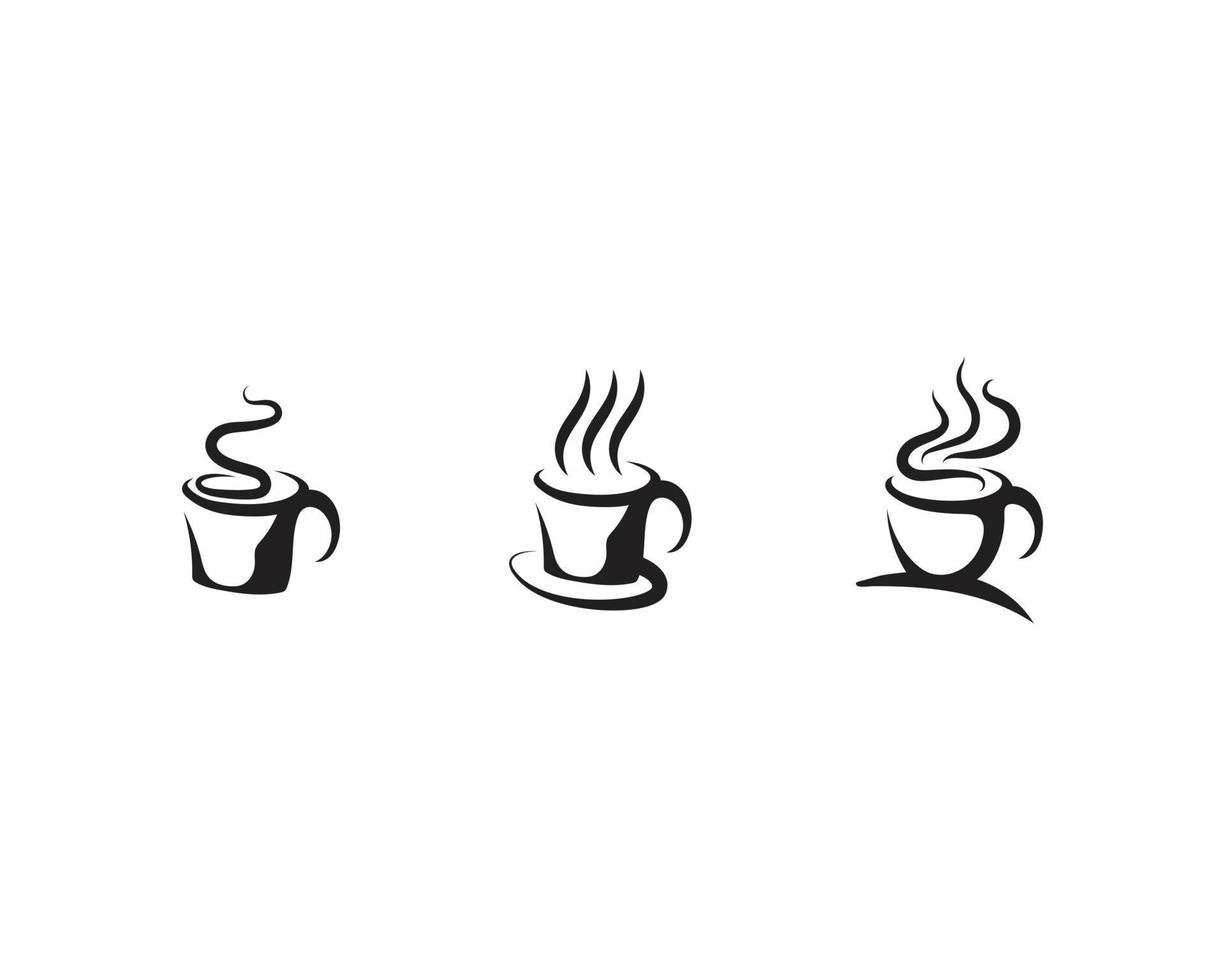 Coffee cup Logo Template vector icon design