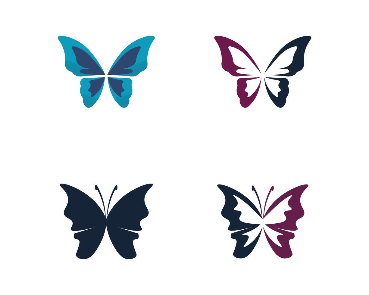 animal mariposa conceptual simple concepto belleza animal insecto vector
