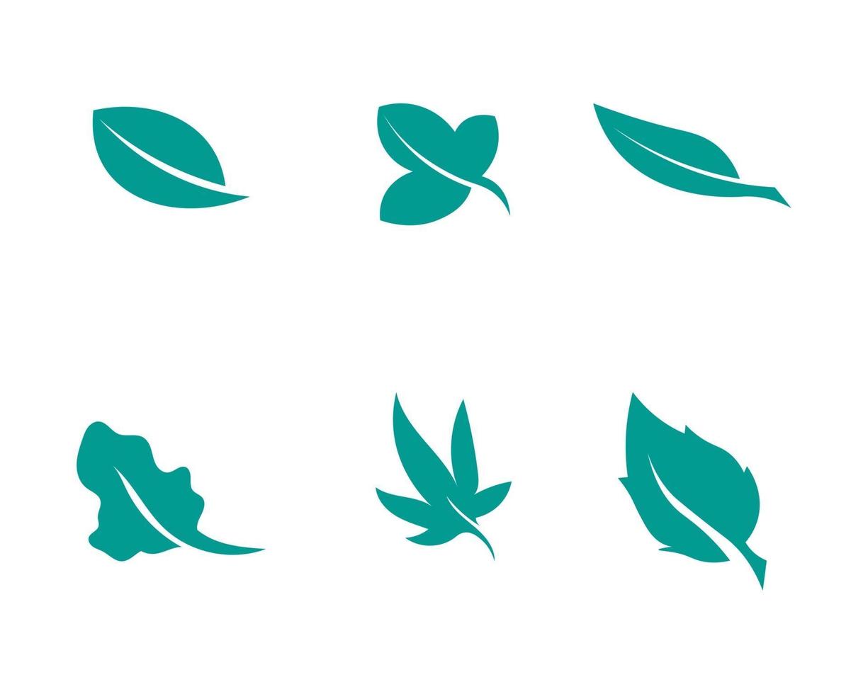 diseño de logotipo de vector de hoja de árbol logotipo de planta de naturaleza para logotipo de naturaleza e icono de diseño vectorial