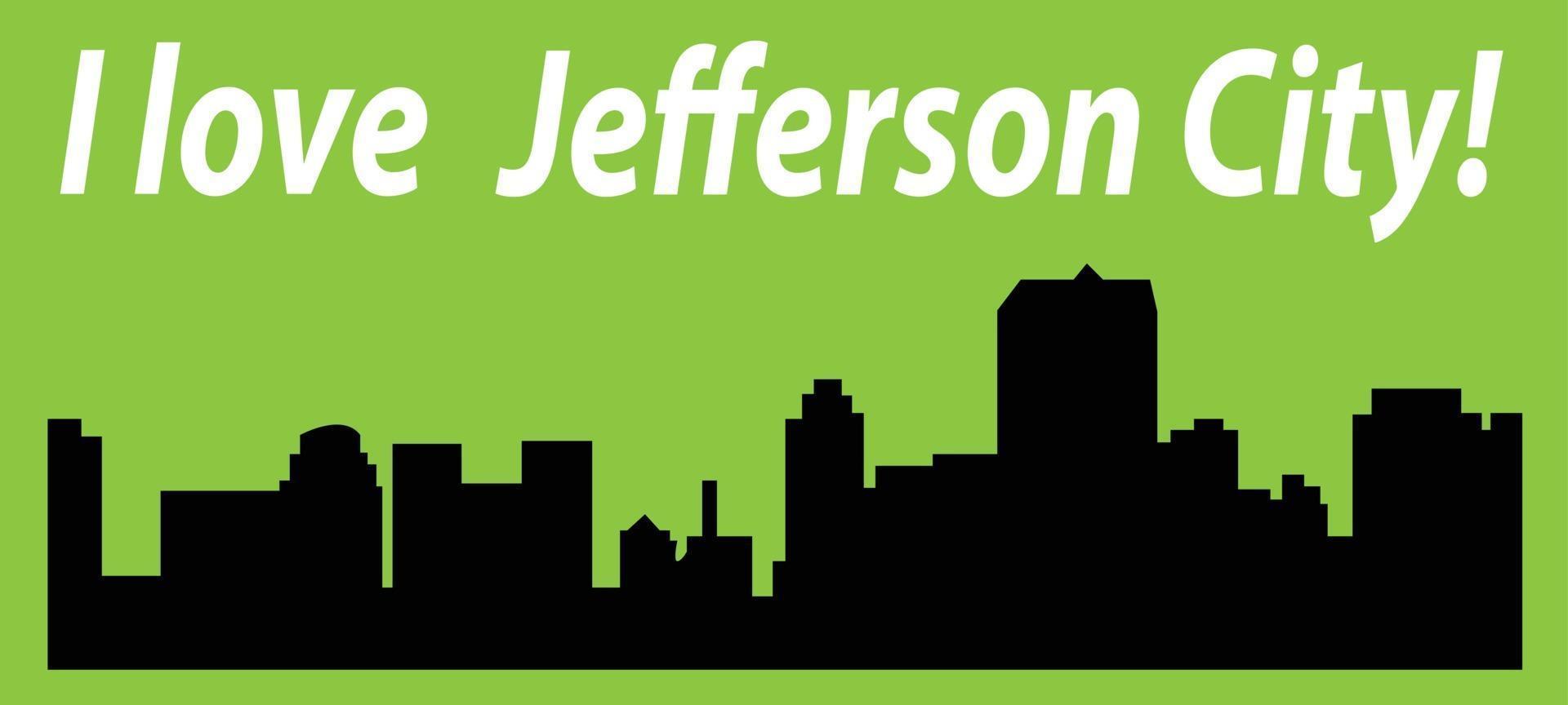 Missouri Jefferson City vector