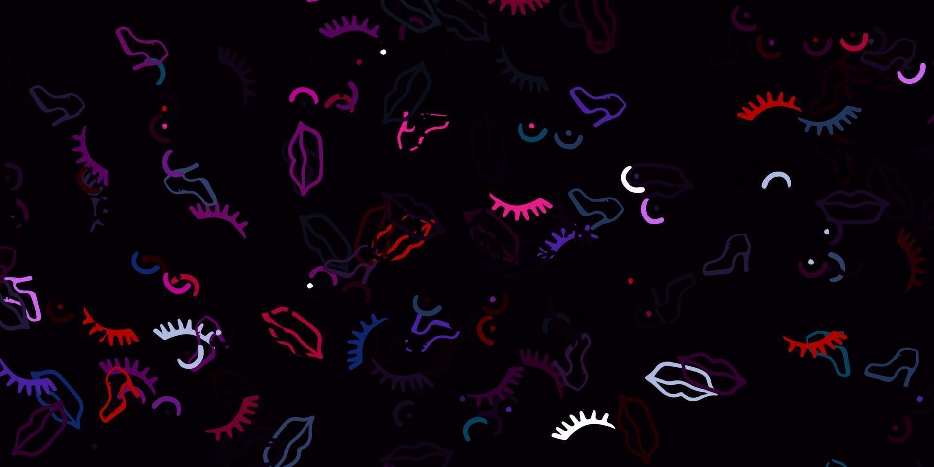 Colorful vector abstract background with gradient