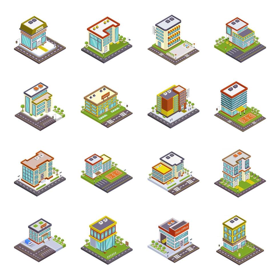 Buildings and Structure vector