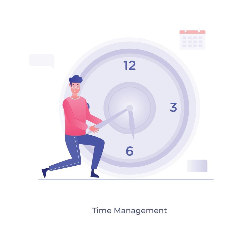 Time Management concept vector